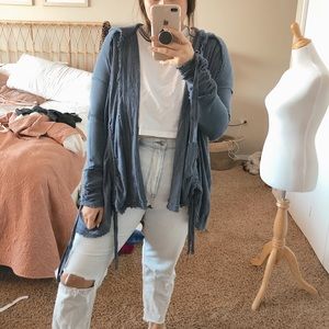Free People oversized cardigan